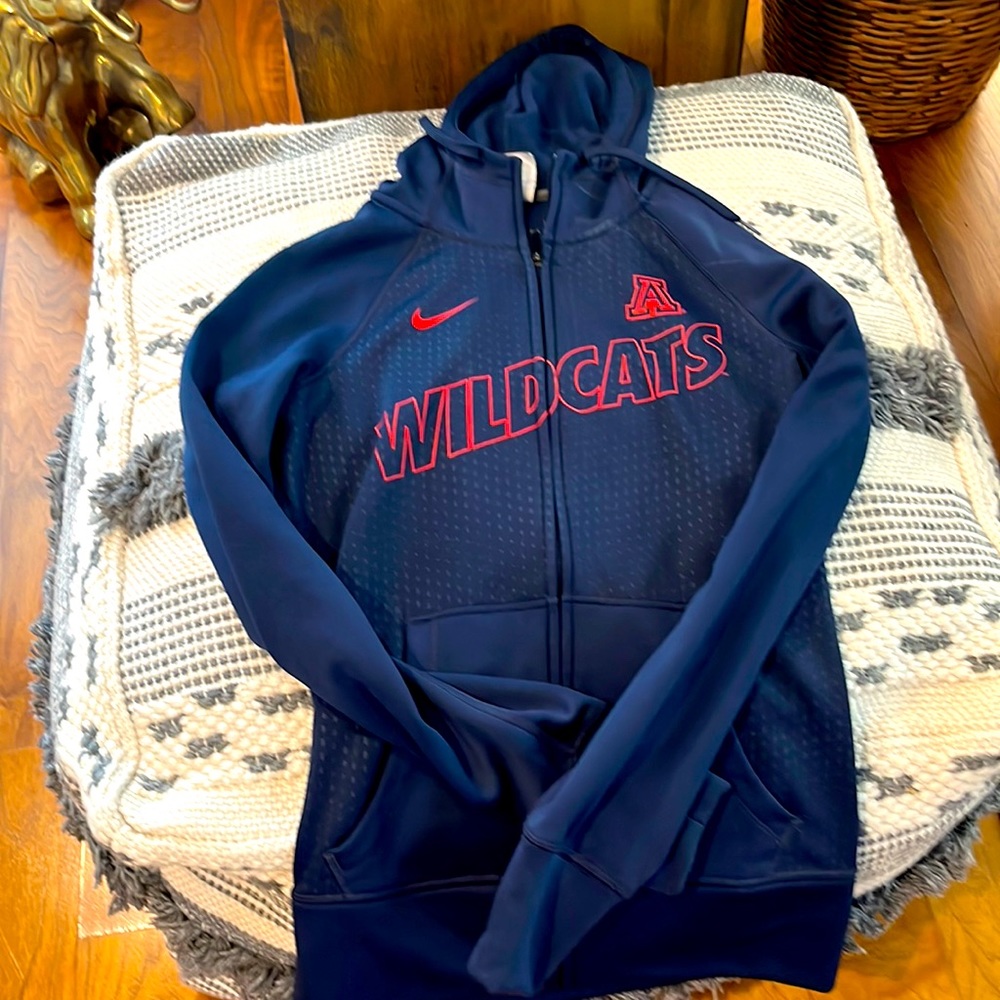 UNIVERSITY OF ARIZONA WILDCATS NIKE XS FULL ZIP HOODIE